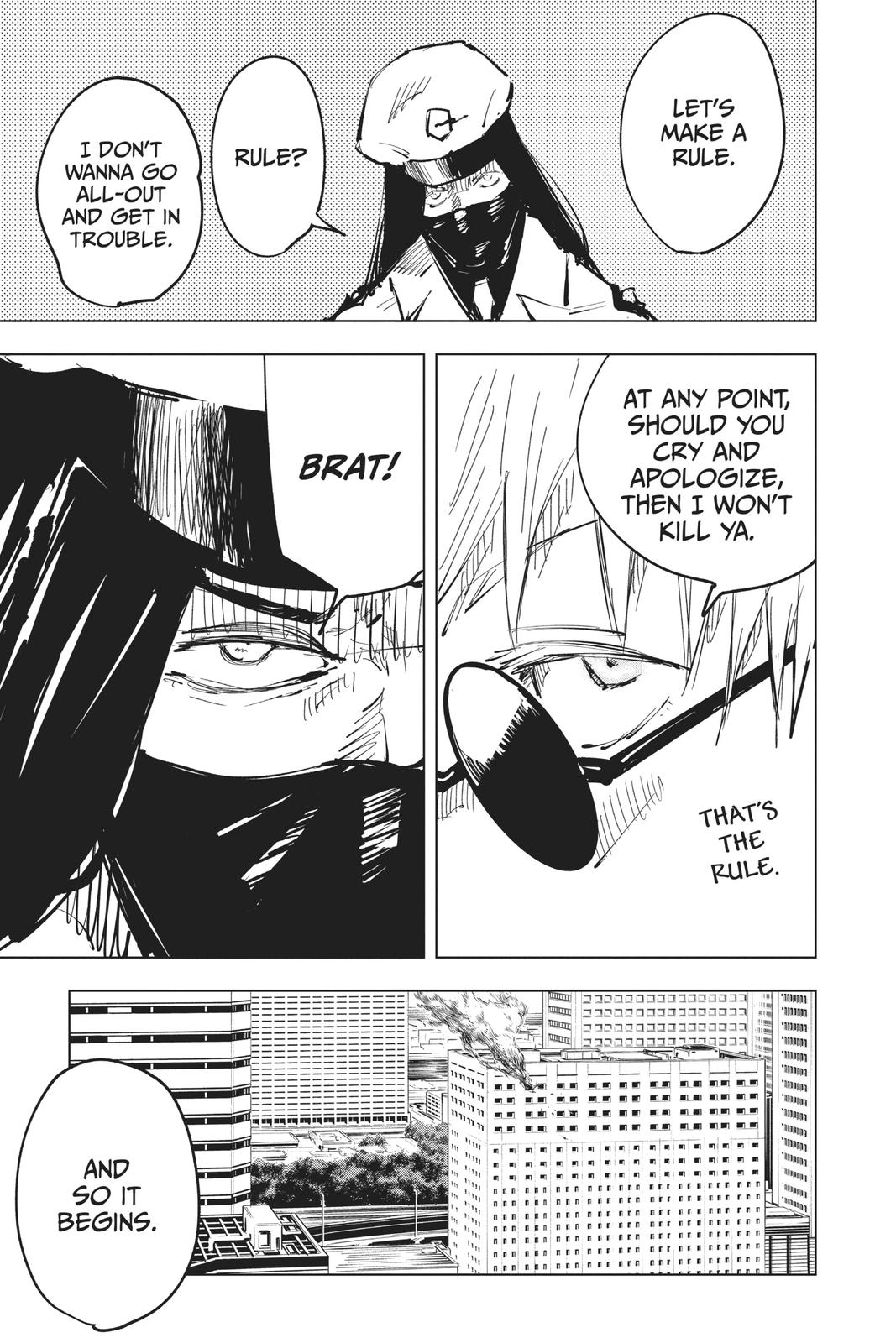 Jujutsu Kaisen Chapter 66 page 17 - Chapter 66: Hidden Inventory, Part 2
