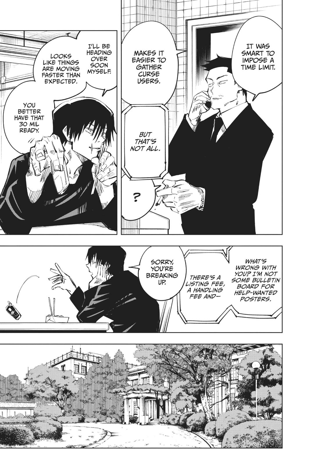 Jujutsu Kaisen Chapter 68 page 3 - Chapter 68: Hidden Inventory, Part 4