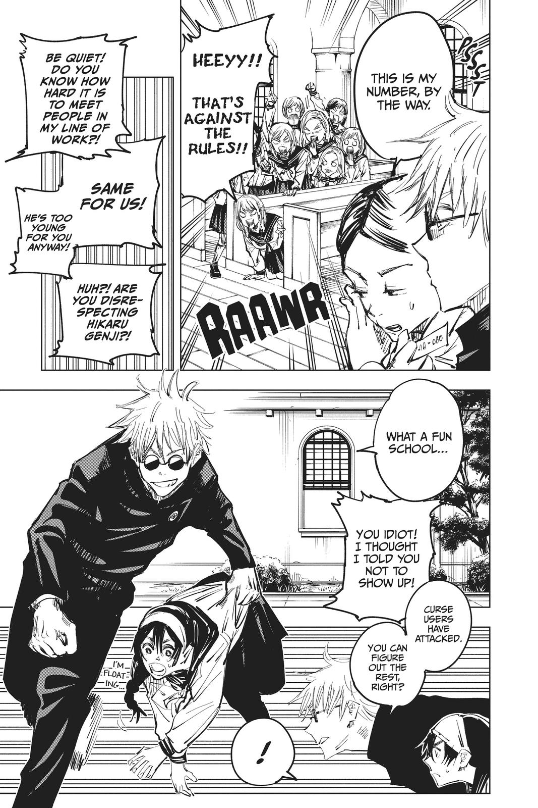 Jujutsu Kaisen Chapter 69 page 3 - Chapter 69: Hidden Inventory, Part 5