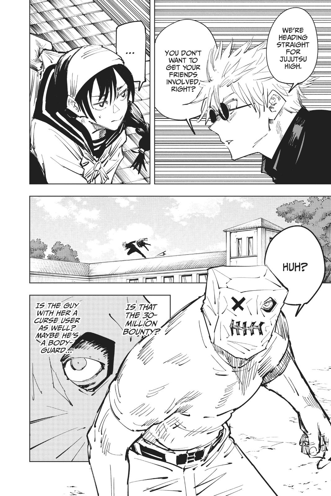 Jujutsu Kaisen Chapter 69 page 4 - Chapter 69: Hidden Inventory, Part 5