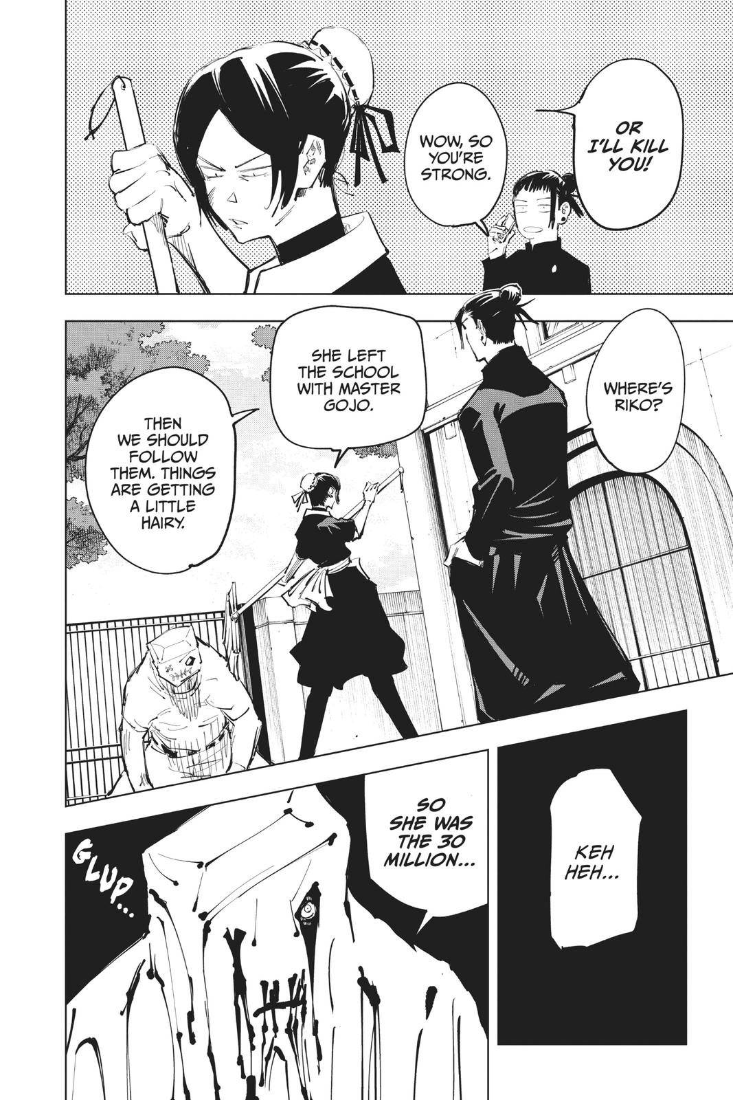 Jujutsu Kaisen Chapter 69 page 8 - Chapter 69: Hidden Inventory, Part 5