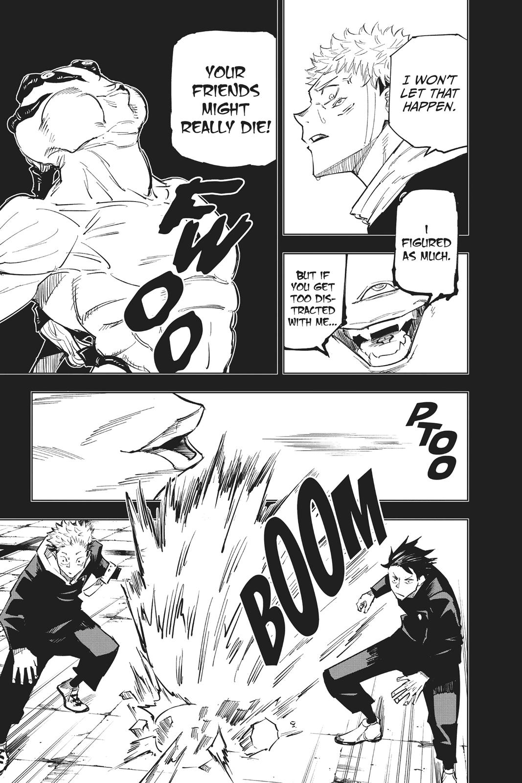 Jujutsu Kaisen Chapter 7 page 4 - Chapter 7: Fearsome Womb, Part 2