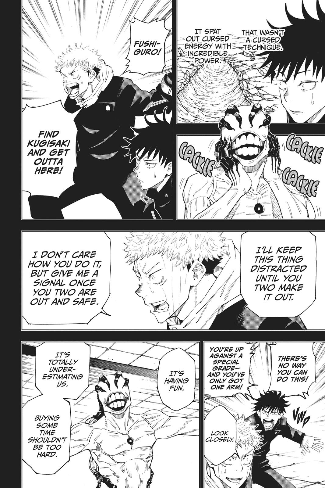 Jujutsu Kaisen Chapter 7 page 5 - Chapter 7: Fearsome Womb, Part 2
