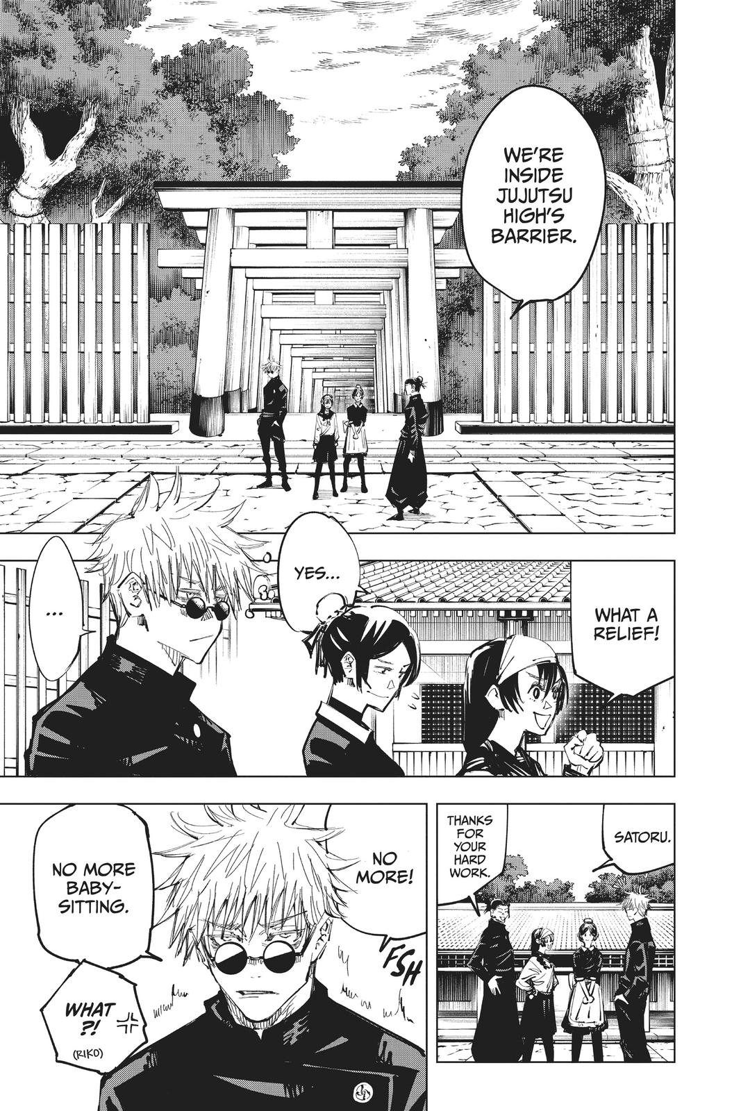 Jujutsu Kaisen Chapter 70 page 17 - Chapter 70: Hidden Inventory, Part 6