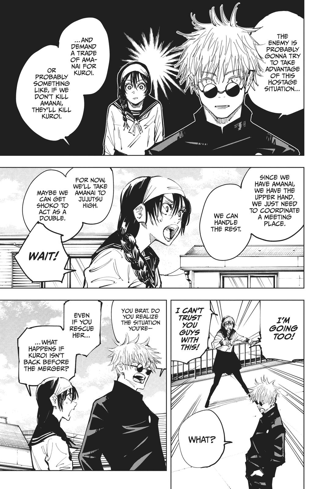 Jujutsu Kaisen Chapter 70 page 3 - Chapter 70: Hidden Inventory, Part 6