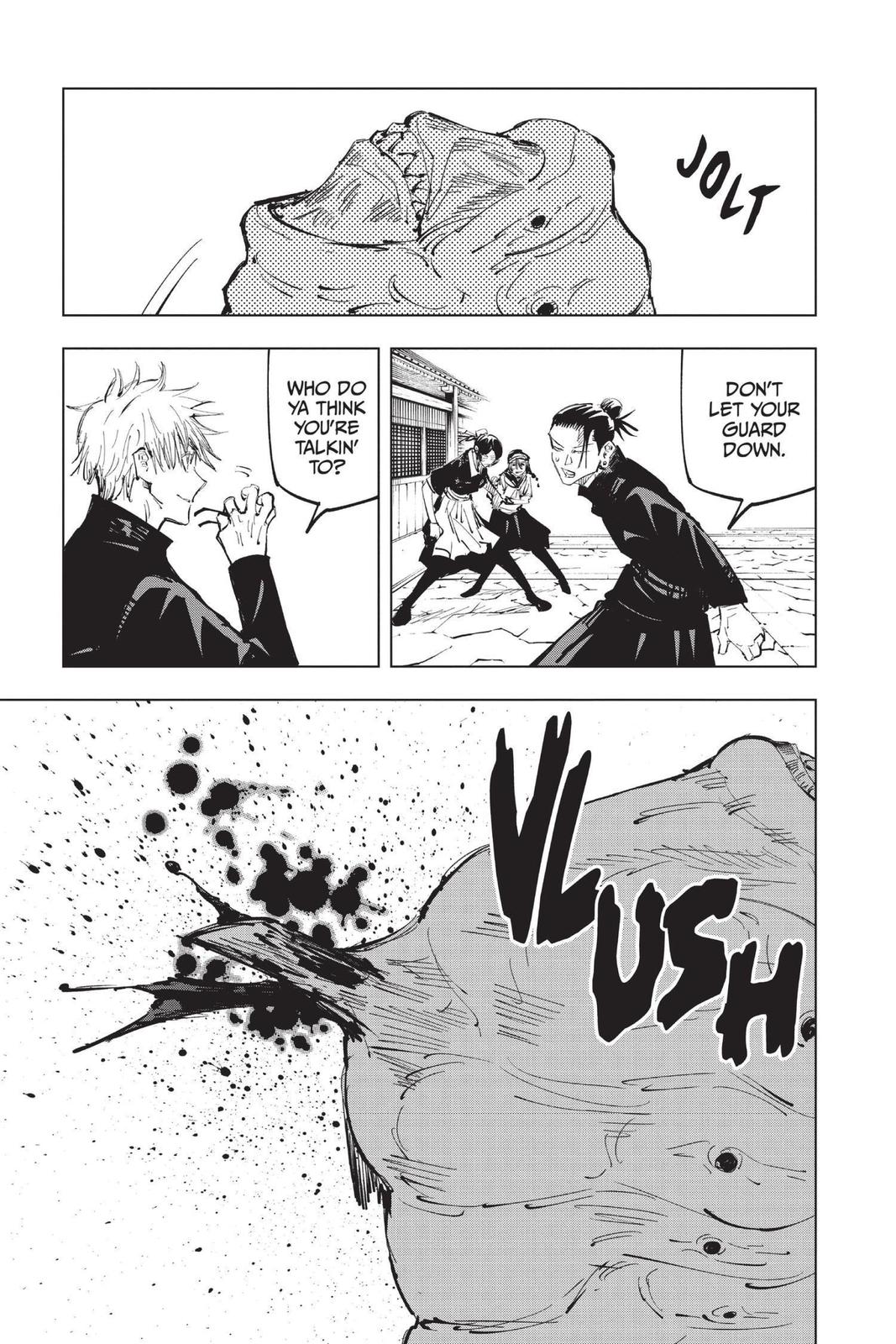 Jujutsu Kaisen Chapter 71 page 11 - Chapter 71: Hidden Inventory, Part 7