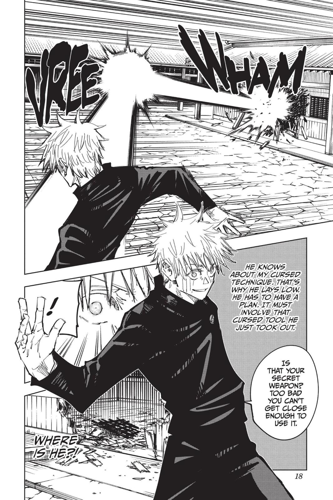 Jujutsu Kaisen Chapter 71 page 17 - Chapter 71: Hidden Inventory, Part 7