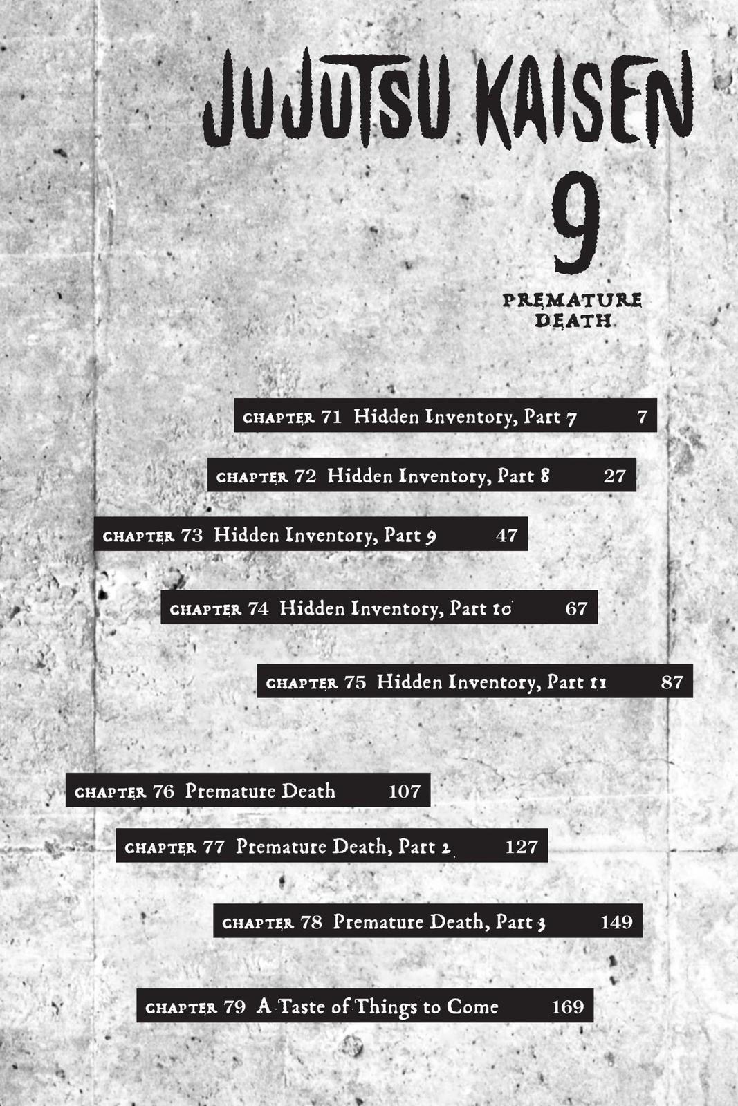 Jujutsu Kaisen Chapter 71 page 6 - Chapter 71: Hidden Inventory, Part 7