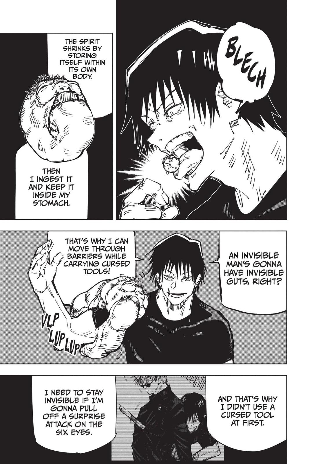 Jujutsu Kaisen Chapter 73 page 4 - Chapter 73: Hidden Inventory, Part 9
