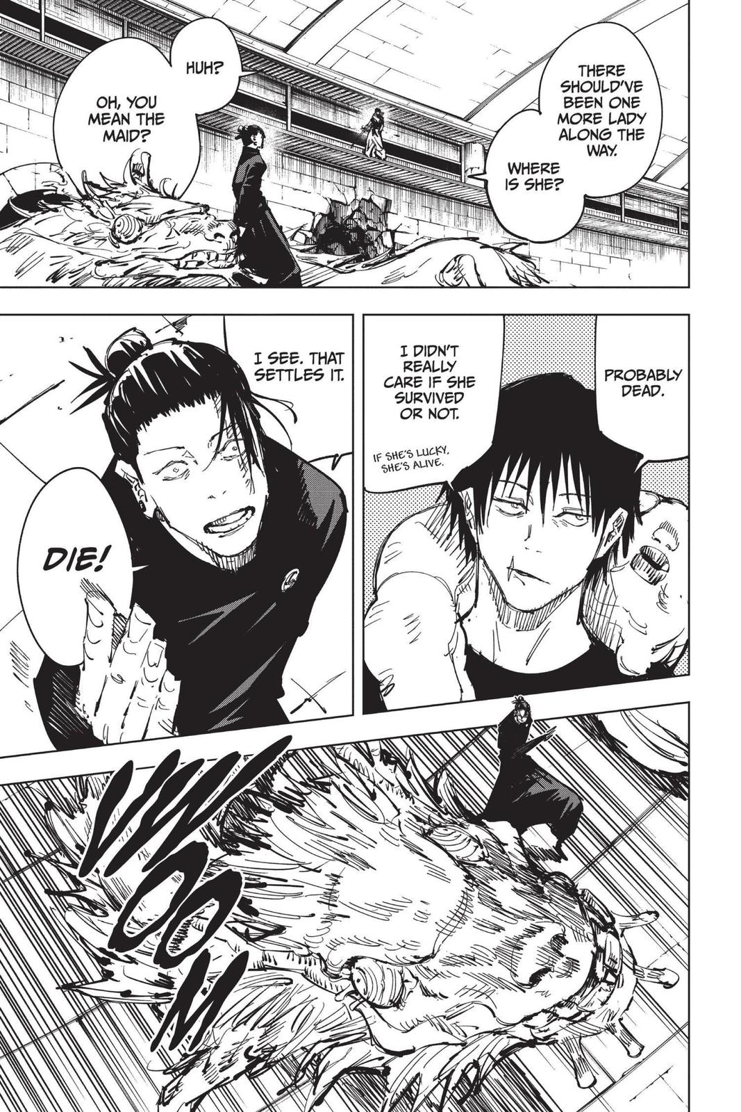 Jujutsu Kaisen Chapter 73 page 6 - Chapter 73: Hidden Inventory, Part 9