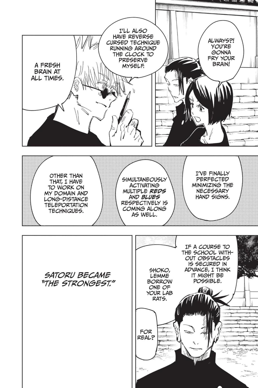 Jujutsu Kaisen Chapter 76 page 10 - Chapter 76: Premature Death