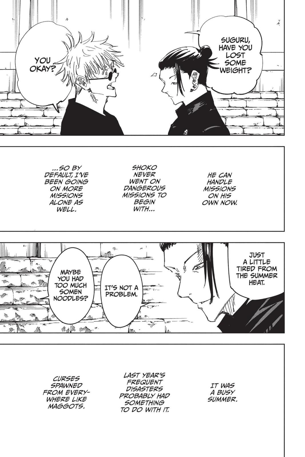 Jujutsu Kaisen Chapter 76 page 11 - Chapter 76: Premature Death