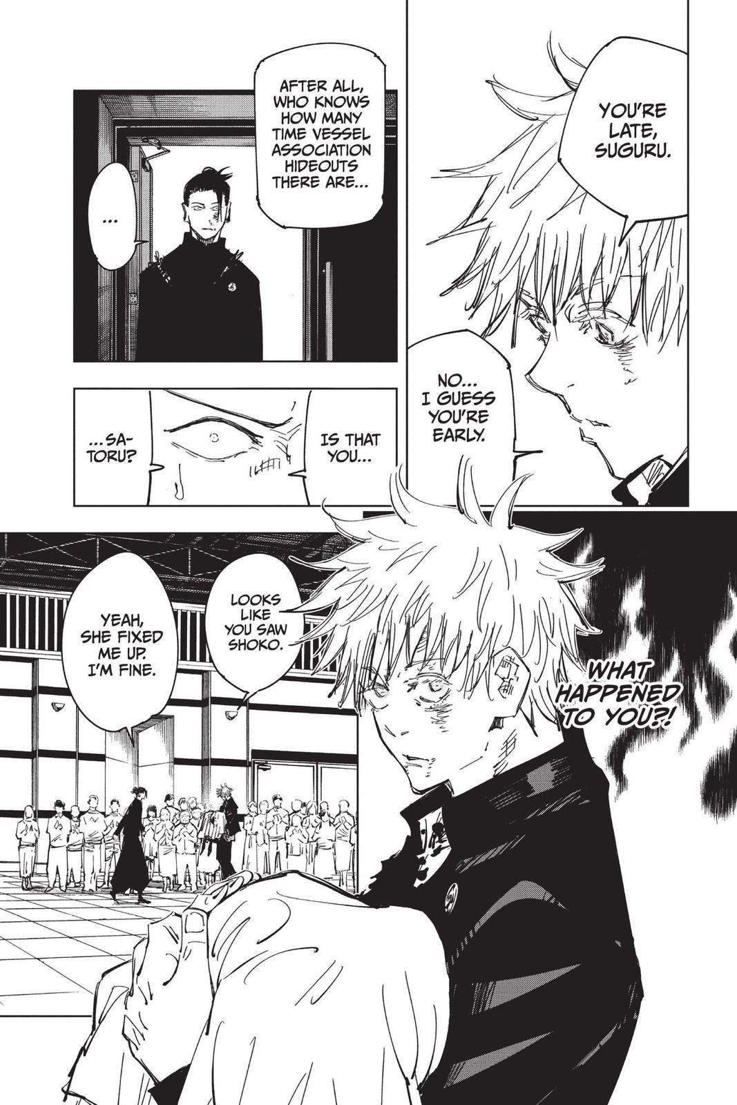 Jujutsu Kaisen Chapter 76 page 3 - Chapter 76: Premature Death