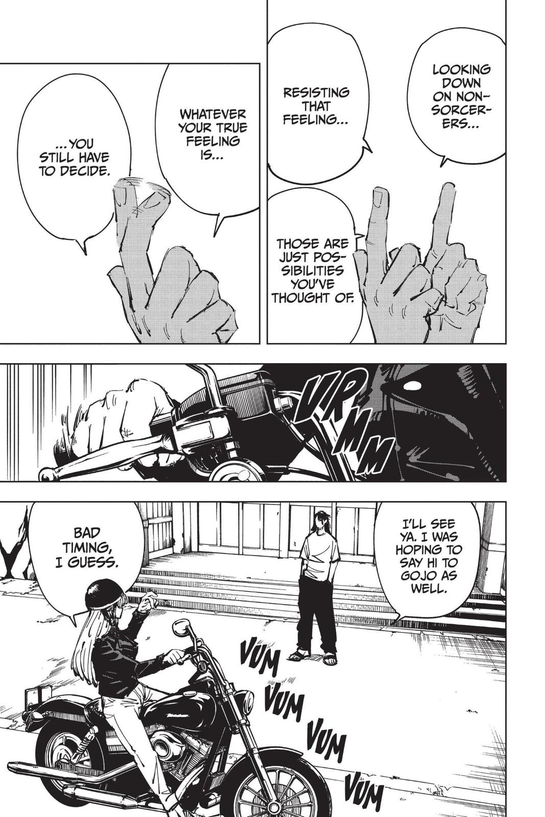 Jujutsu Kaisen Chapter 77 page 13 - Chapter 77: Premature Death, Part 2