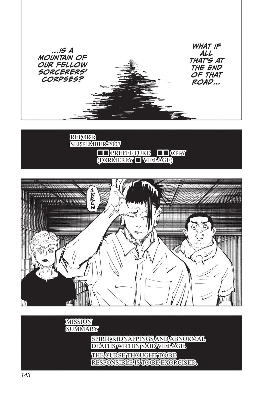 Jujutsu Kaisen Chapter 77 page 17 - Chapter 77: Premature Death, Part 2