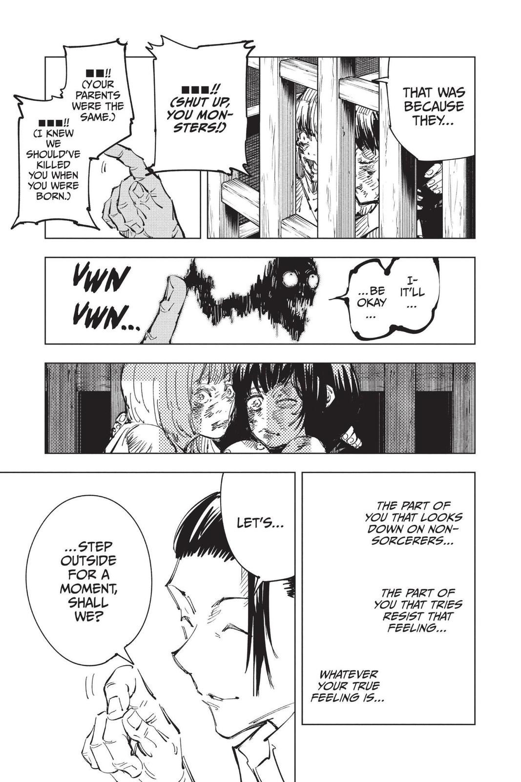 Jujutsu Kaisen Chapter 77 page 19 - Chapter 77: Premature Death, Part 2