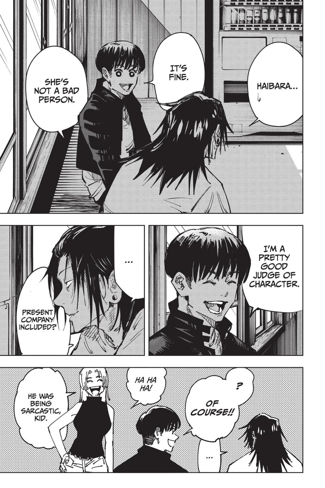 Jujutsu Kaisen Chapter 77 page 3 - Chapter 77: Premature Death, Part 2