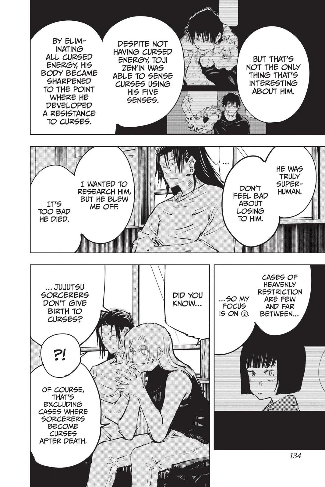 Jujutsu Kaisen Chapter 77 page 8 - Chapter 77: Premature Death, Part 2