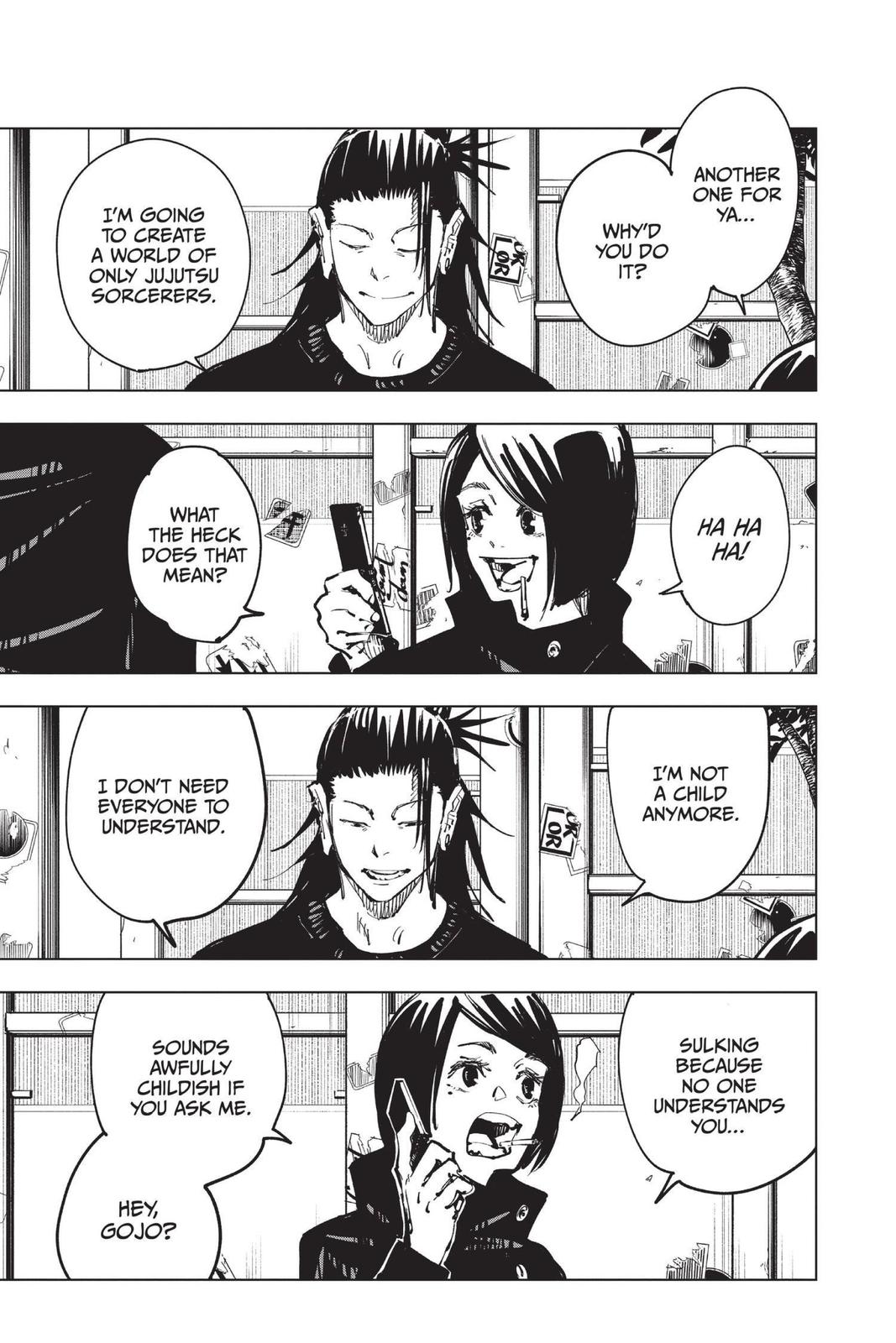 Jujutsu Kaisen Chapter 78 page 5 - Chapter 78: Premature Death, Part 3