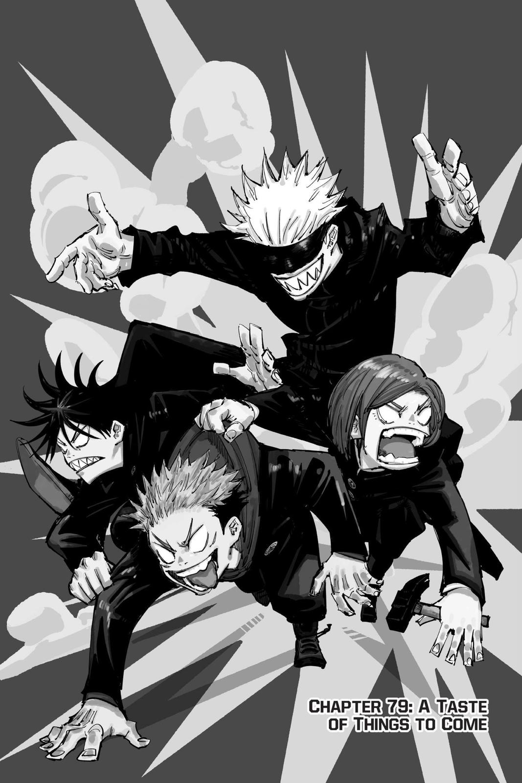 Jujutsu Kaisen Chapter 79 page 1 - Chapter 79: A Taste of Things to Come