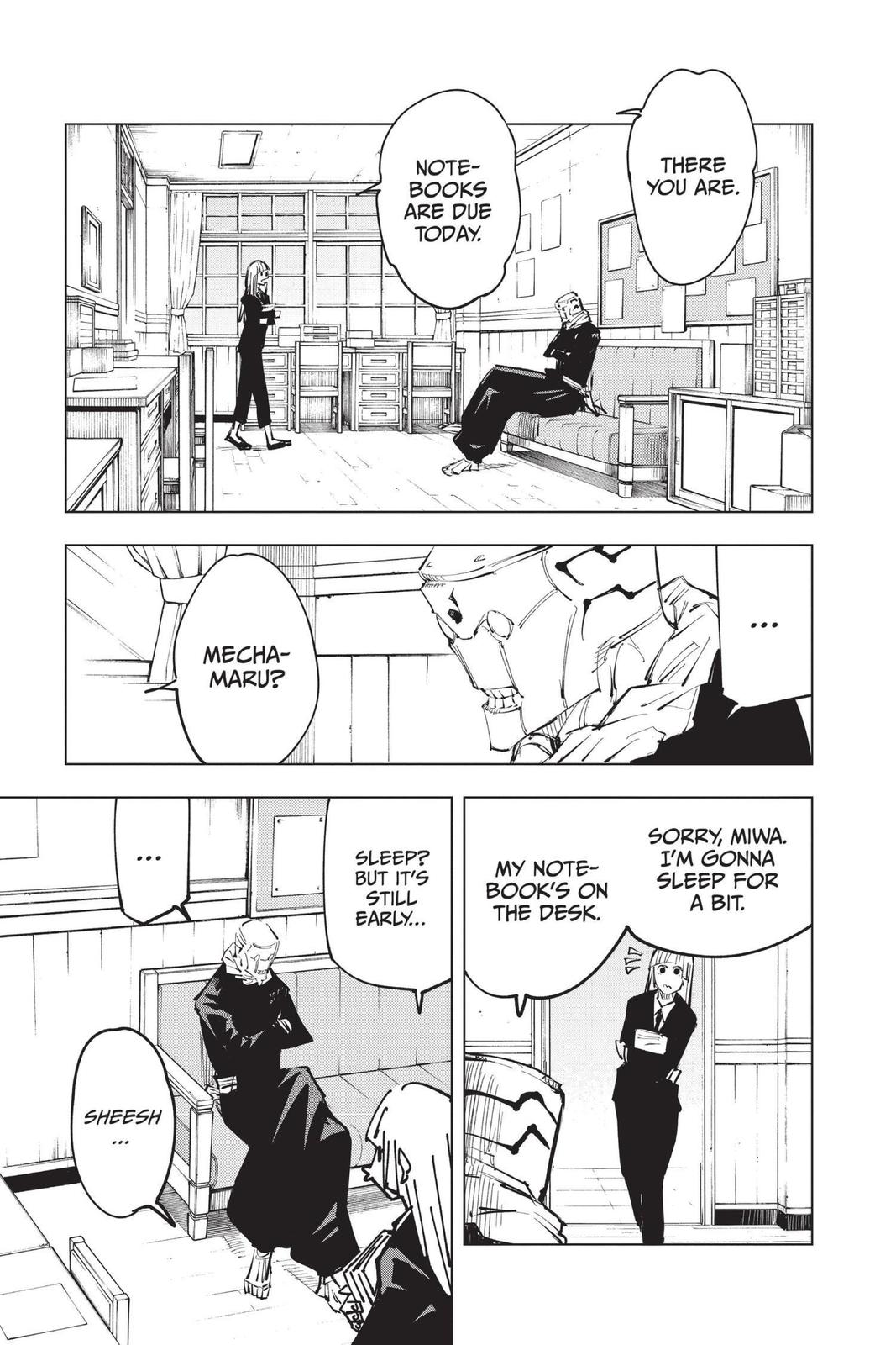 Jujutsu Kaisen Chapter 79 page 11 - Chapter 79: A Taste of Things to Come