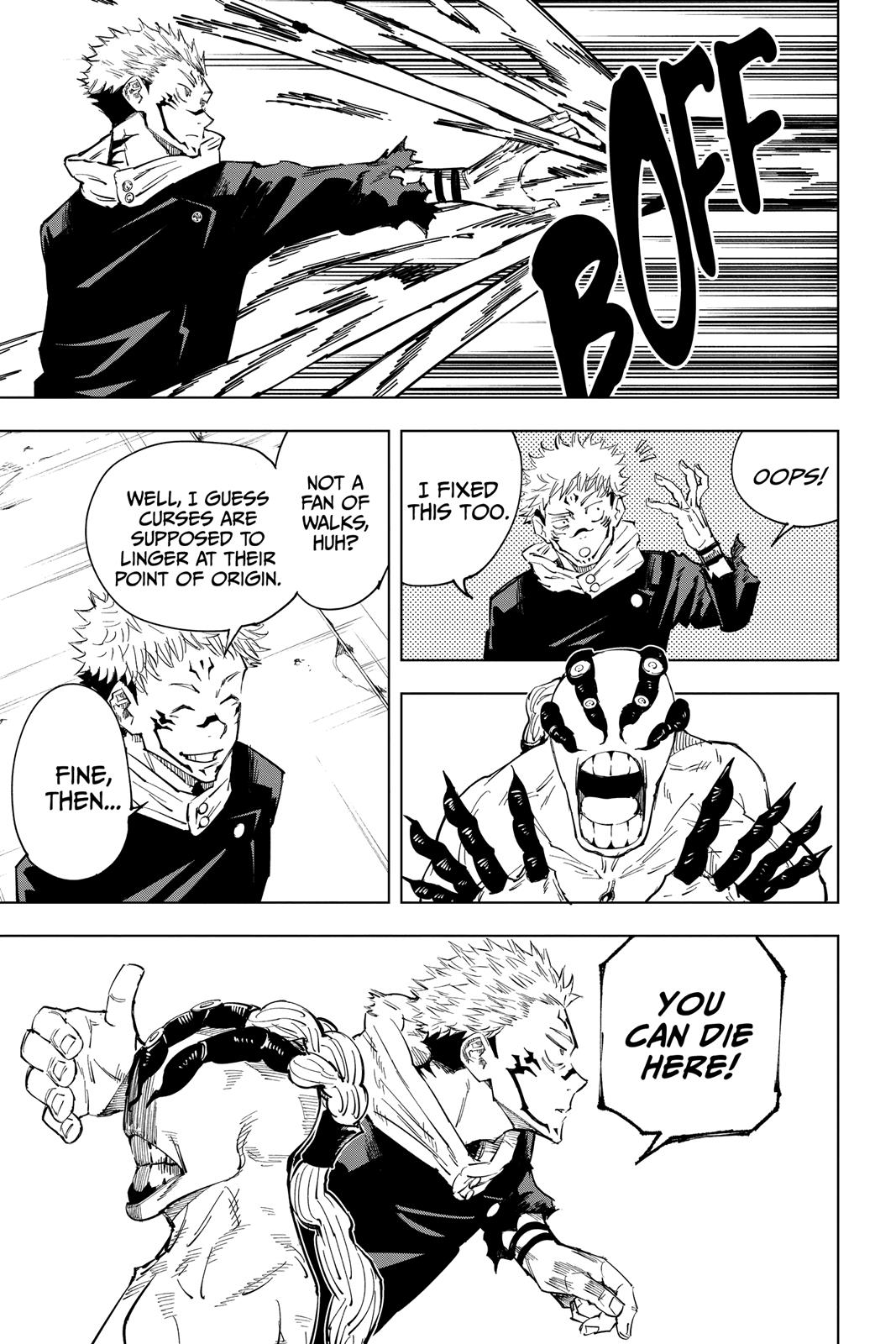 Jujutsu Kaisen Chapter 8 page 11 - Chapter 8: Fearsome Womb, Part 3