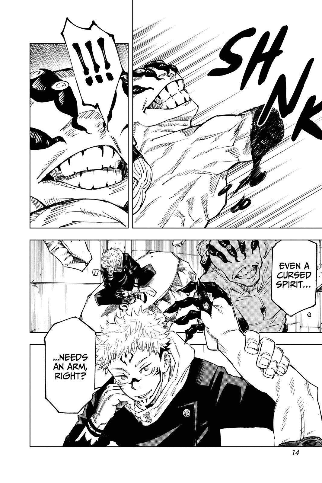 Jujutsu Kaisen Chapter 8 page 14 - Chapter 8: Fearsome Womb, Part 3