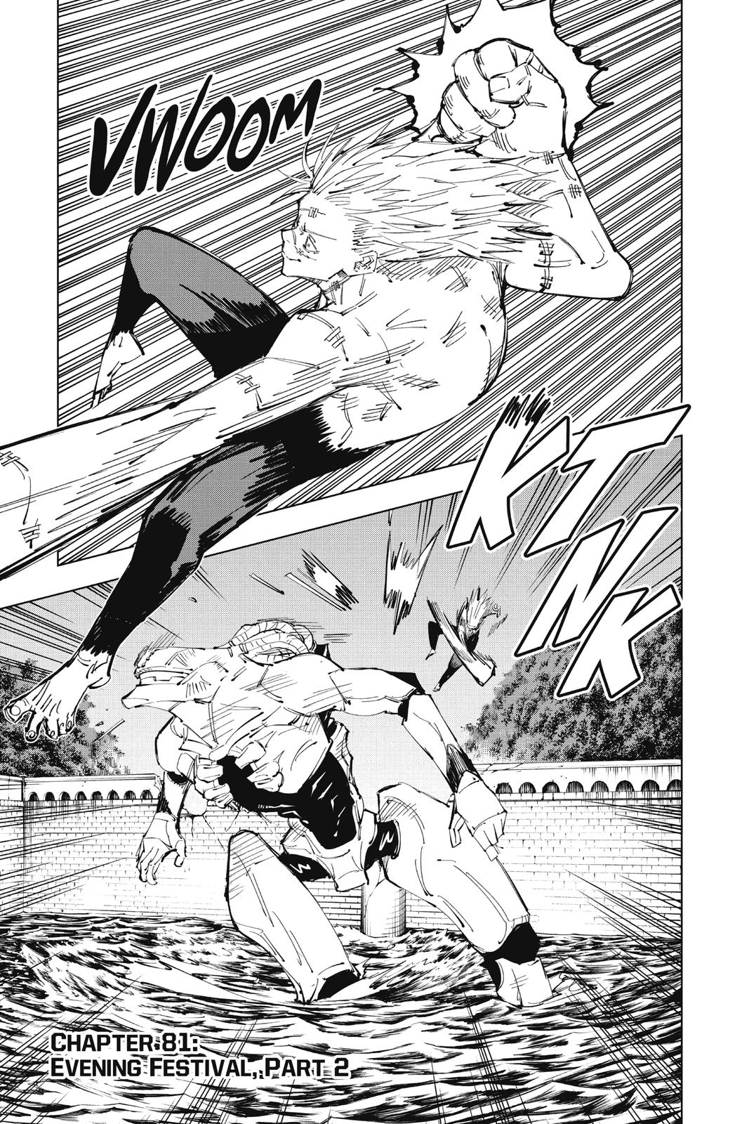Jujutsu Kaisen Chapter 81 page 1 - Chapter 81: Evening Festival, Part 2
