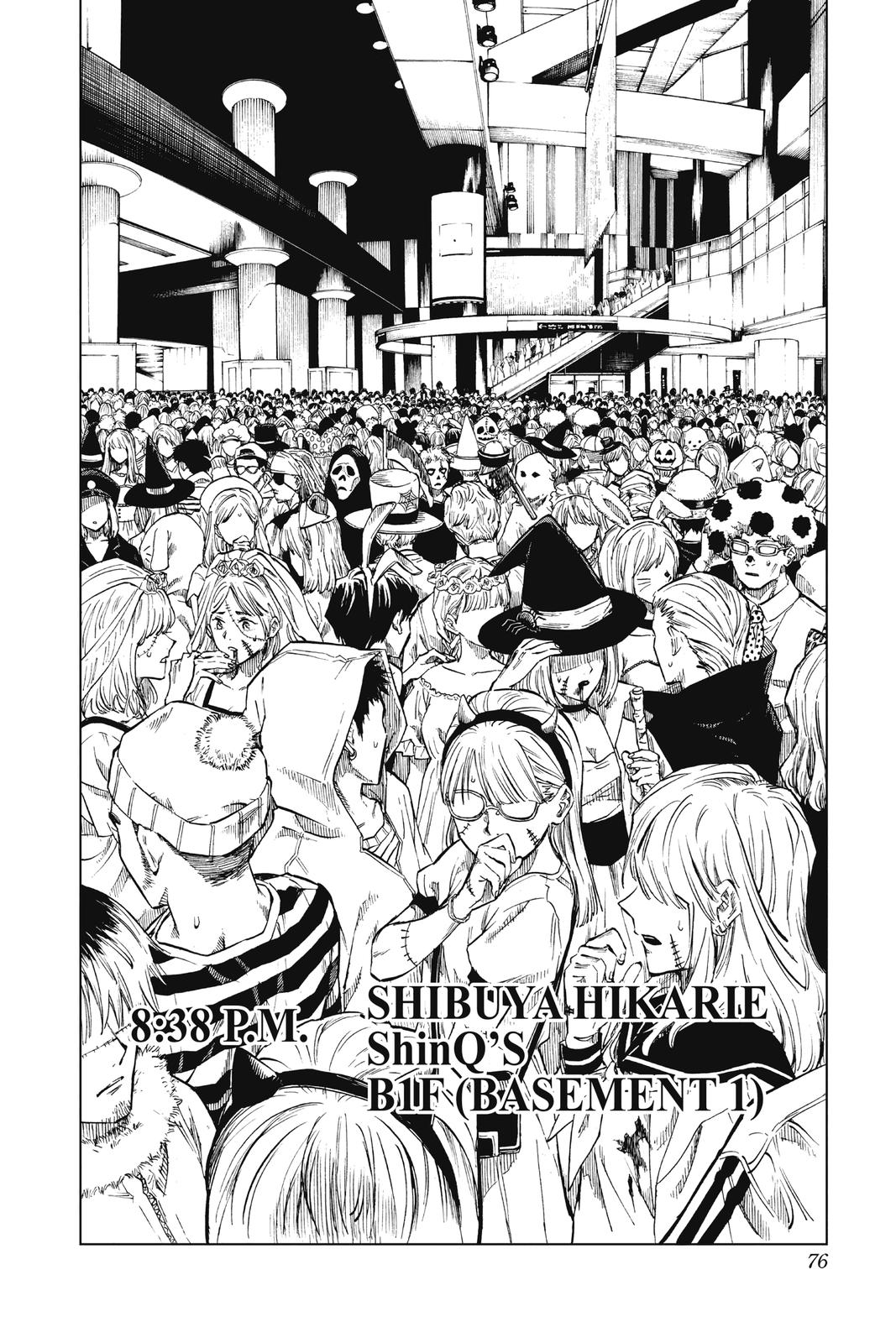 Jujutsu Kaisen Chapter 83 page 10 - Chapter 83: The Shibuya Incident, Part 1