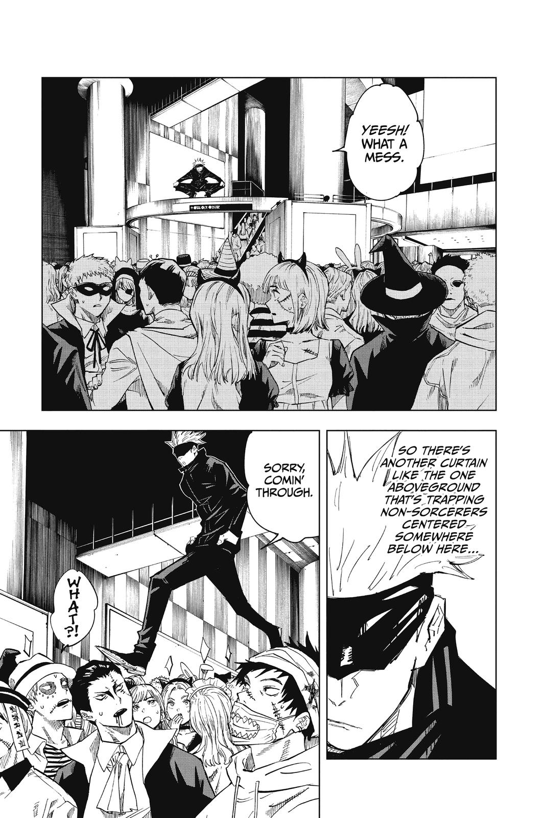 Jujutsu Kaisen Chapter 83 page 11 - Chapter 83: The Shibuya Incident, Part 1