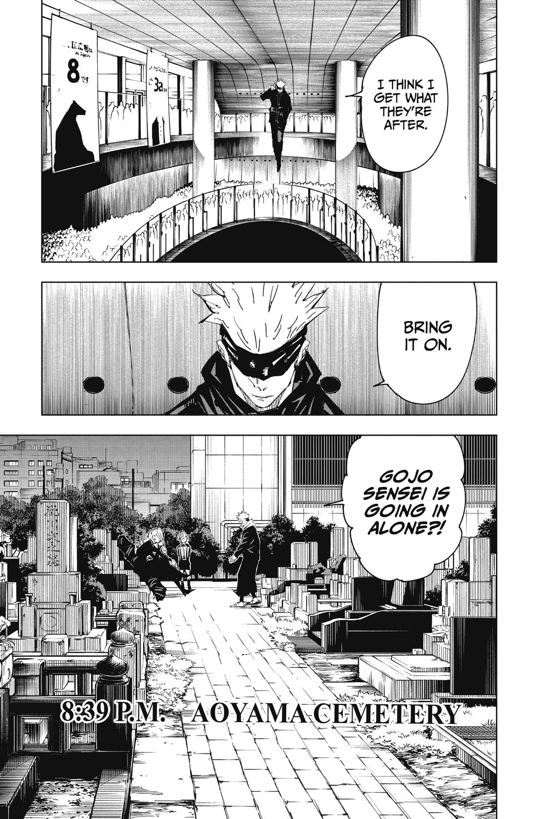 Jujutsu Kaisen Chapter 83 page 13 - Chapter 83: The Shibuya Incident, Part 1