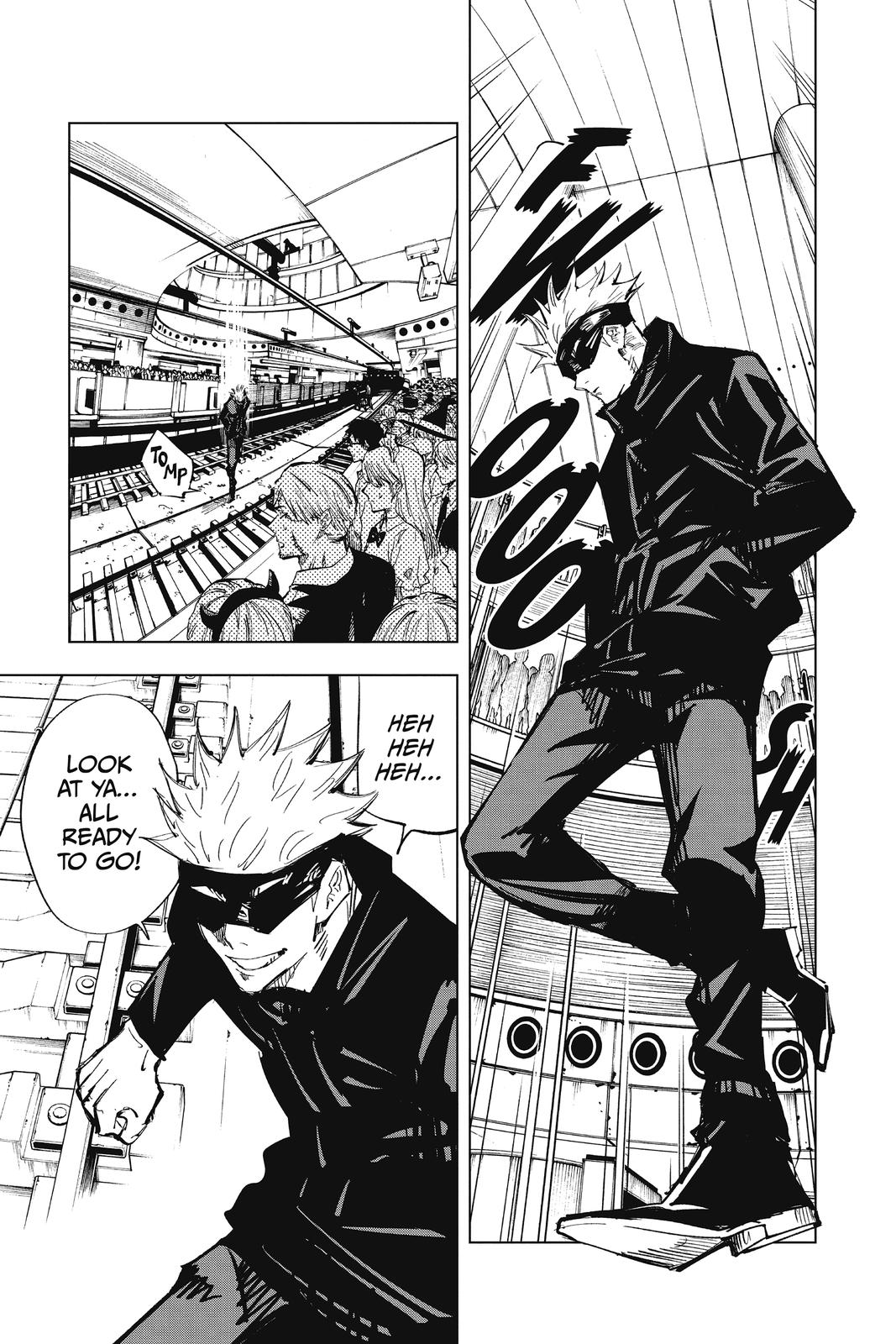 Jujutsu Kaisen Chapter 83 page 17 - Chapter 83: The Shibuya Incident, Part 1
