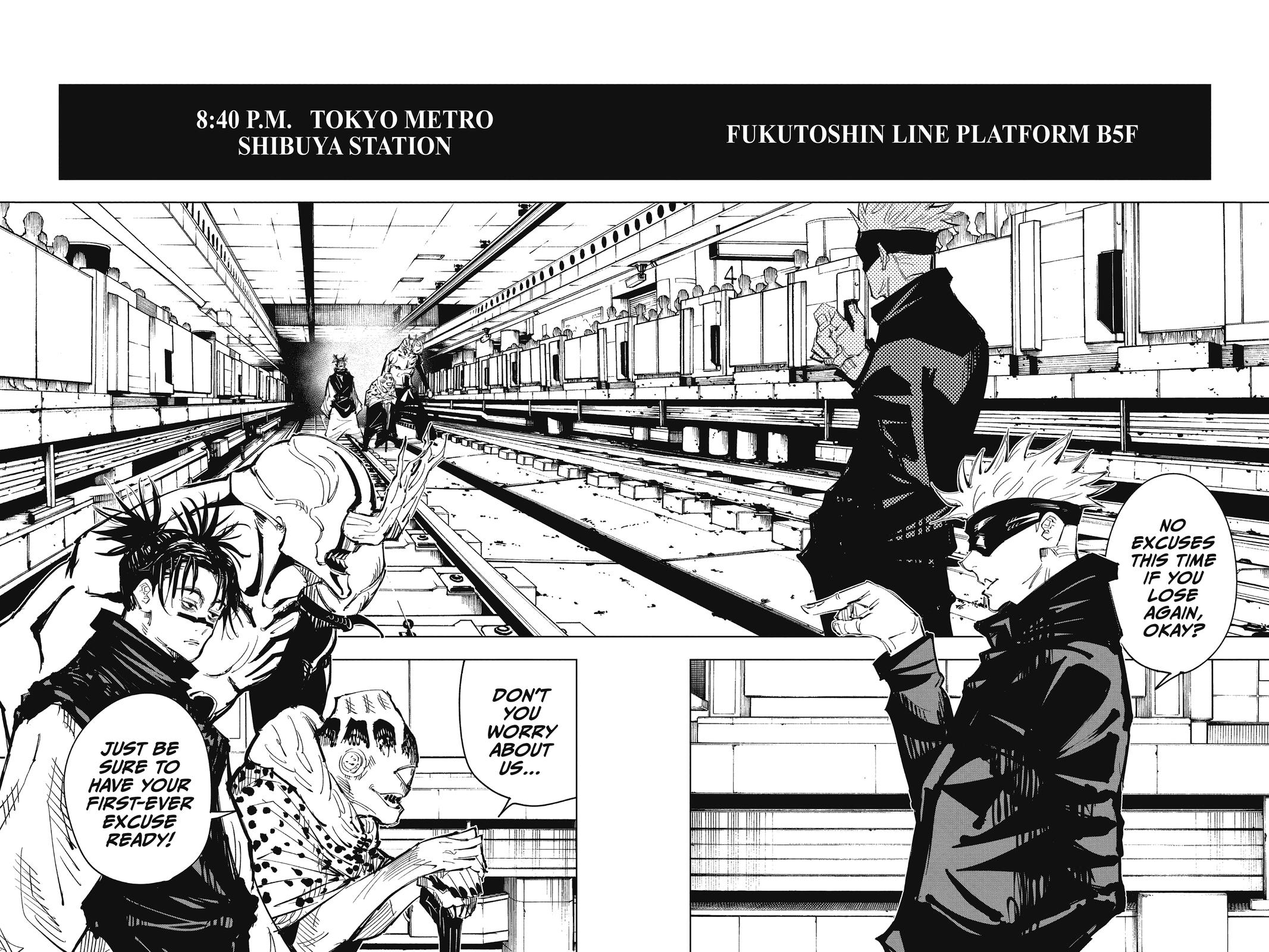 Jujutsu Kaisen Chapter 83 page 18 - Chapter 83: The Shibuya Incident, Part 1