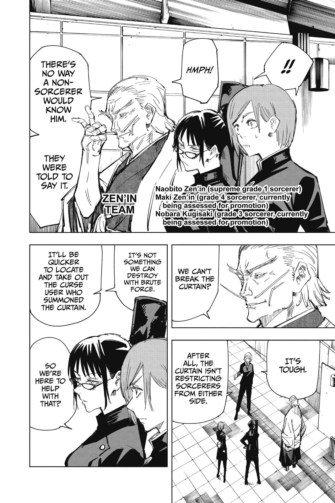 Jujutsu Kaisen Chapter 83 page 4 - Chapter 83: The Shibuya Incident, Part 1