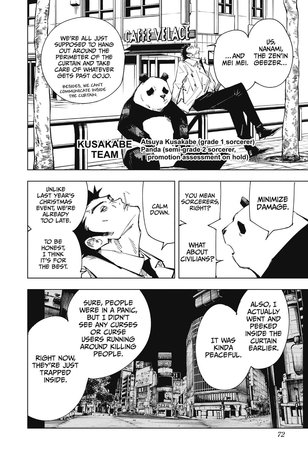 Jujutsu Kaisen Chapter 83 page 6 - Chapter 83: The Shibuya Incident, Part 1