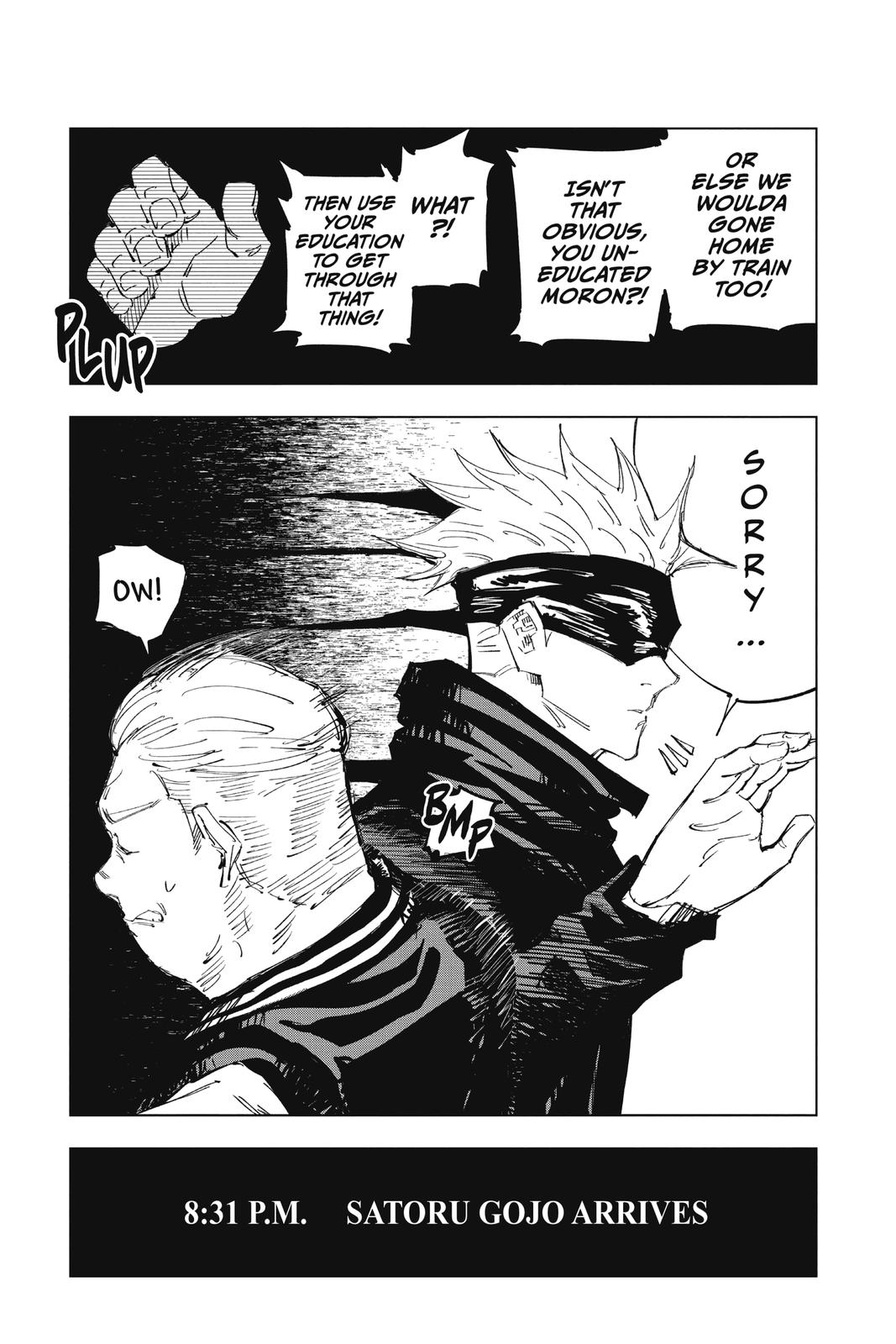 Jujutsu Kaisen Chapter 83 page 9 - Chapter 83: The Shibuya Incident, Part 1