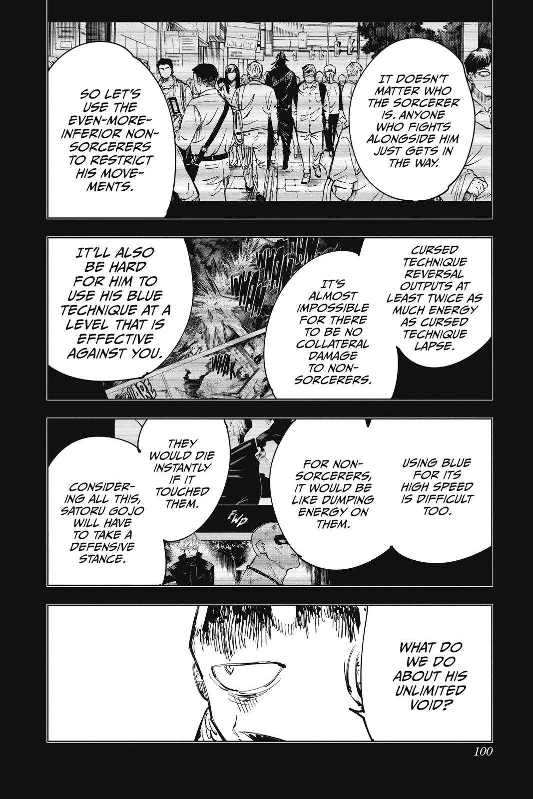 Jujutsu Kaisen Chapter 84 page 12 - Chapter 84: The Shibuya Incident, Part 2