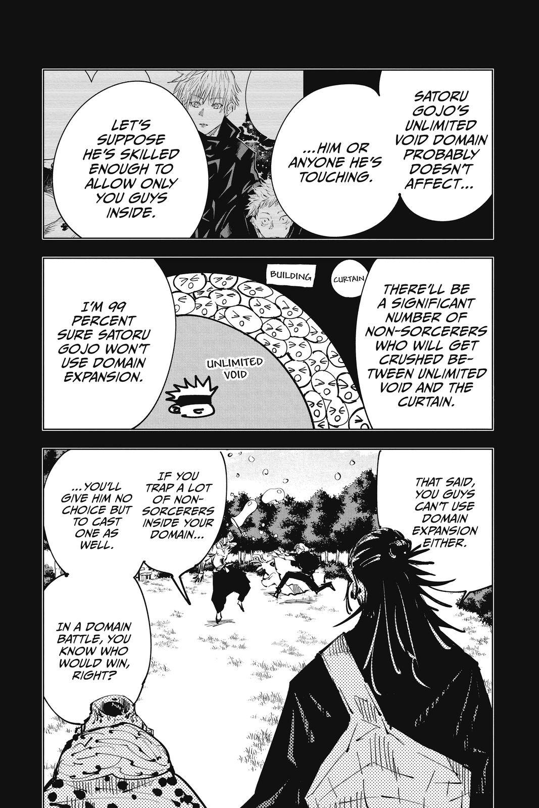 Jujutsu Kaisen Chapter 84 page 13 - Chapter 84: The Shibuya Incident, Part 2