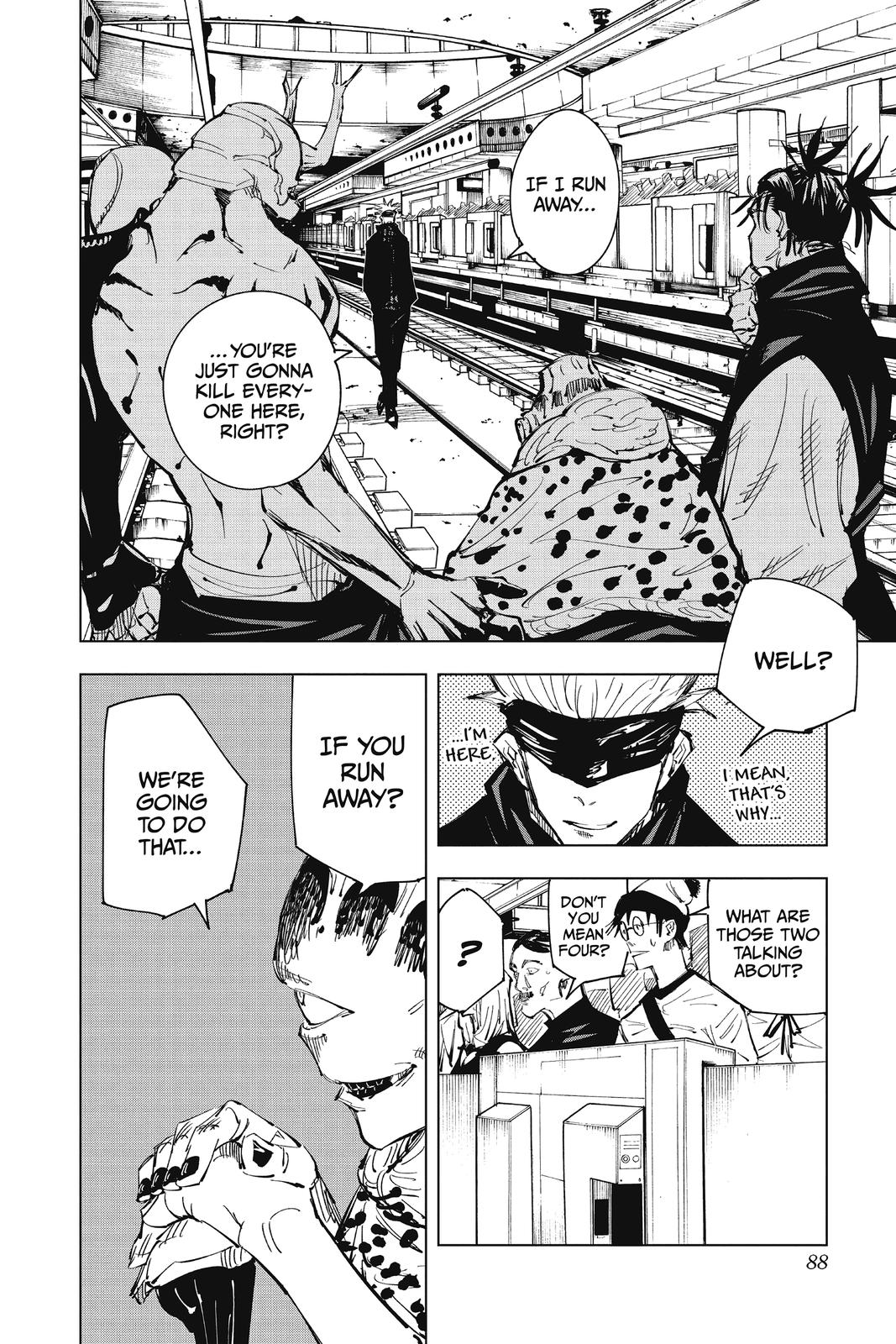 Jujutsu Kaisen Chapter 84 page 2 - Chapter 84: The Shibuya Incident, Part 2
