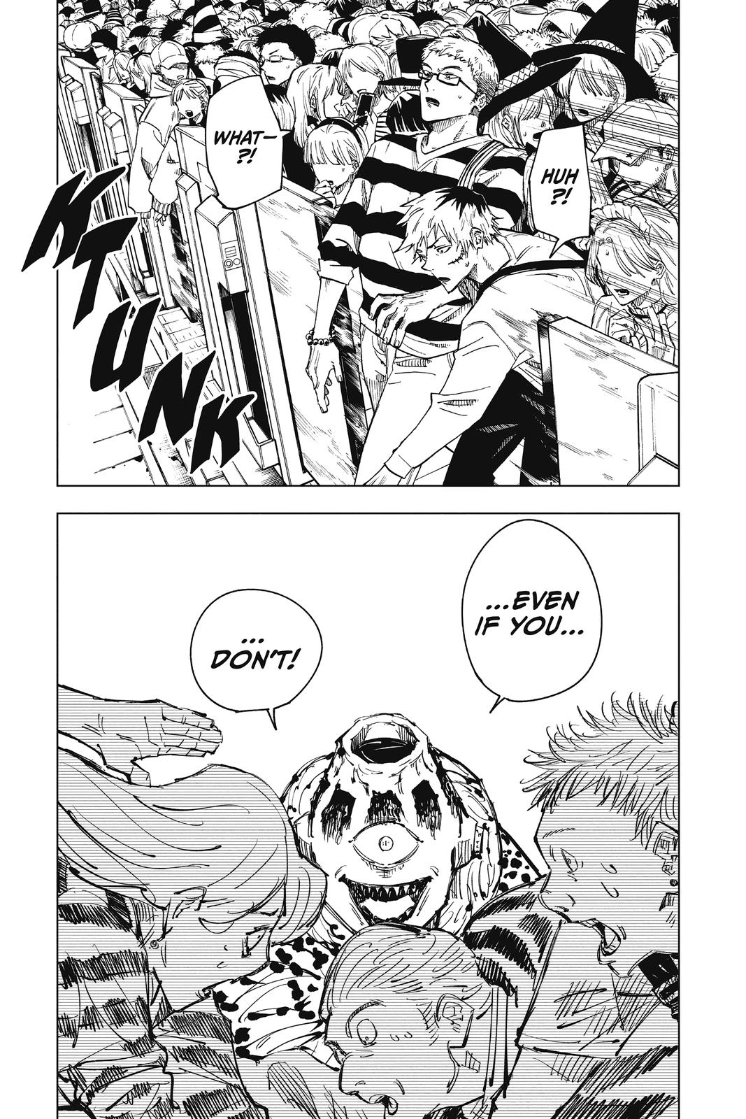 Jujutsu Kaisen Chapter 84 page 3 - Chapter 84: The Shibuya Incident, Part 2
