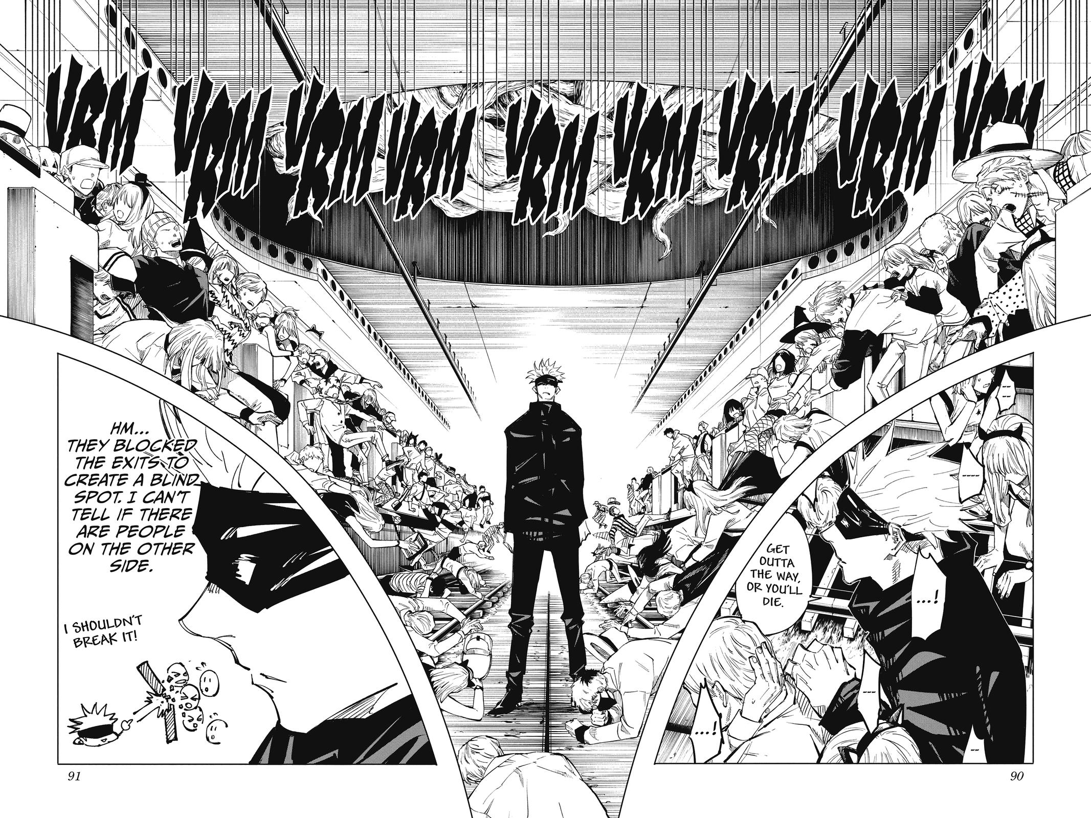 Jujutsu Kaisen Chapter 84 page 4 - Chapter 84: The Shibuya Incident, Part 2
