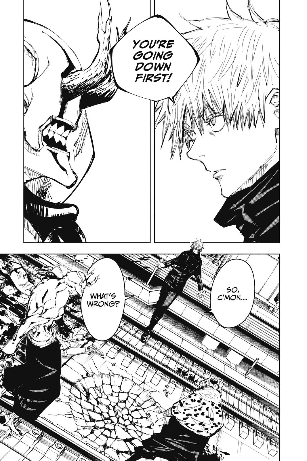 Jujutsu Kaisen Chapter 85 page 3 - Chapter 85: The Shibuya Incident, Part 3