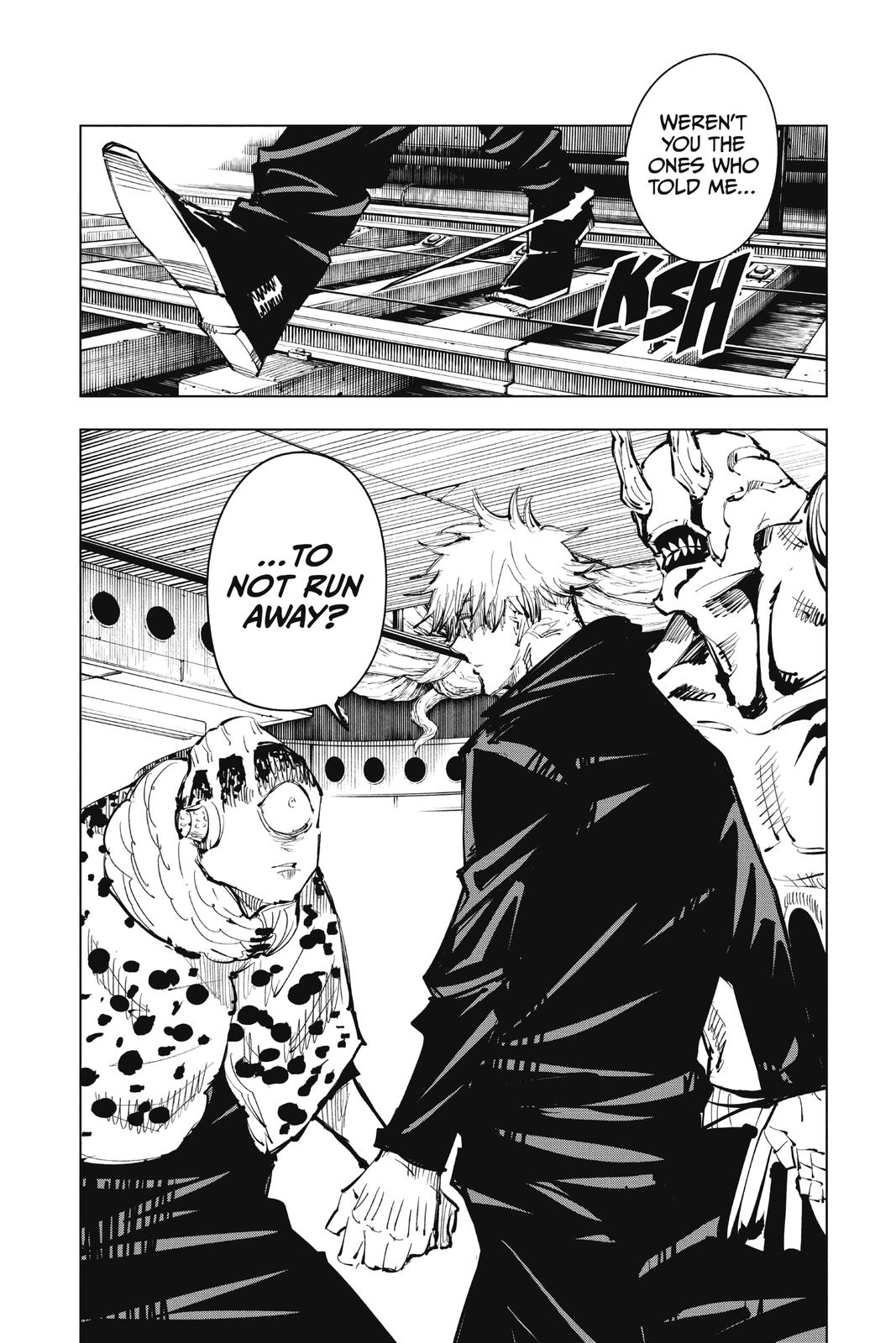 Jujutsu Kaisen Chapter 85 page 4 - Chapter 85: The Shibuya Incident, Part 3