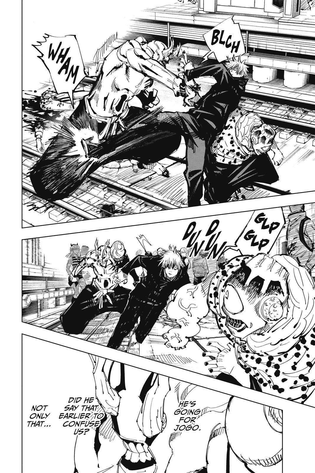 Jujutsu Kaisen Chapter 85 page 8 - Chapter 85: The Shibuya Incident, Part 3