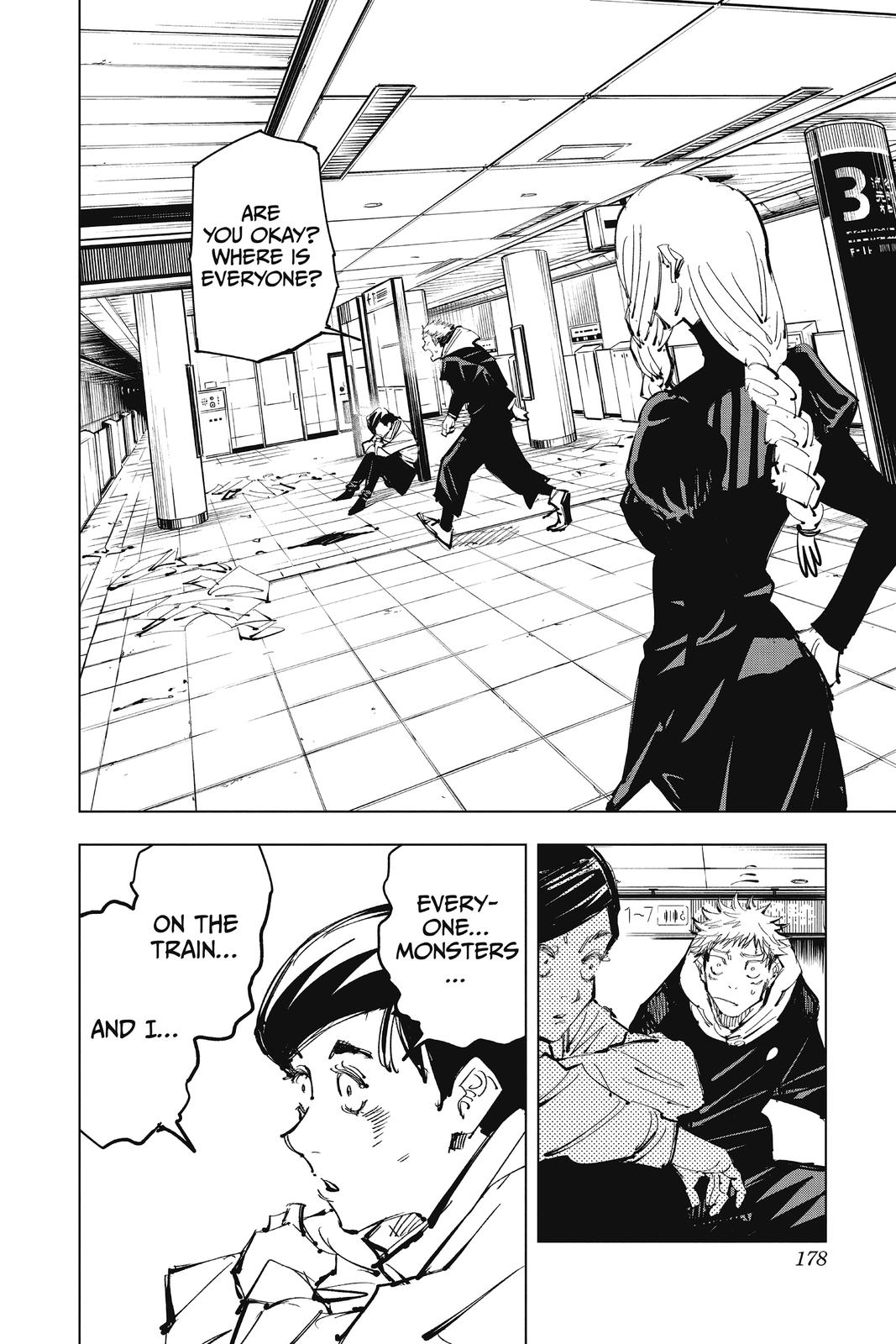 Jujutsu Kaisen Chapter 88 page 10 - Chapter 88: The Shibuya Incident, Part 6