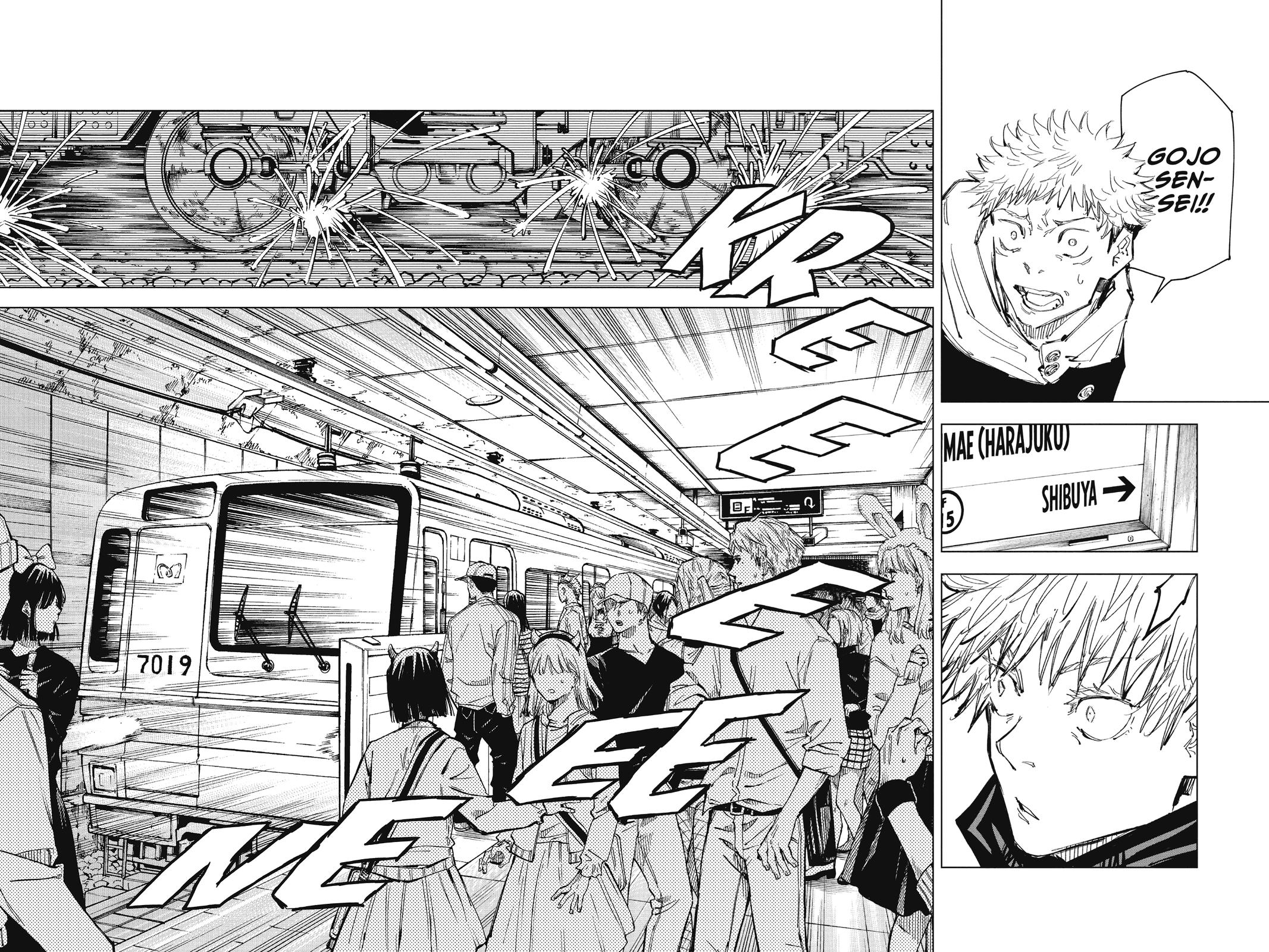 Jujutsu Kaisen Chapter 88 page 12 - Chapter 88: The Shibuya Incident, Part 6