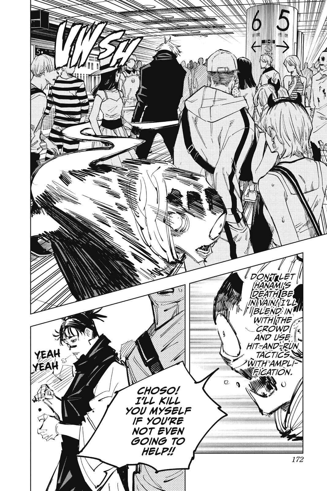 Jujutsu Kaisen Chapter 88 page 4 - Chapter 88: The Shibuya Incident, Part 6