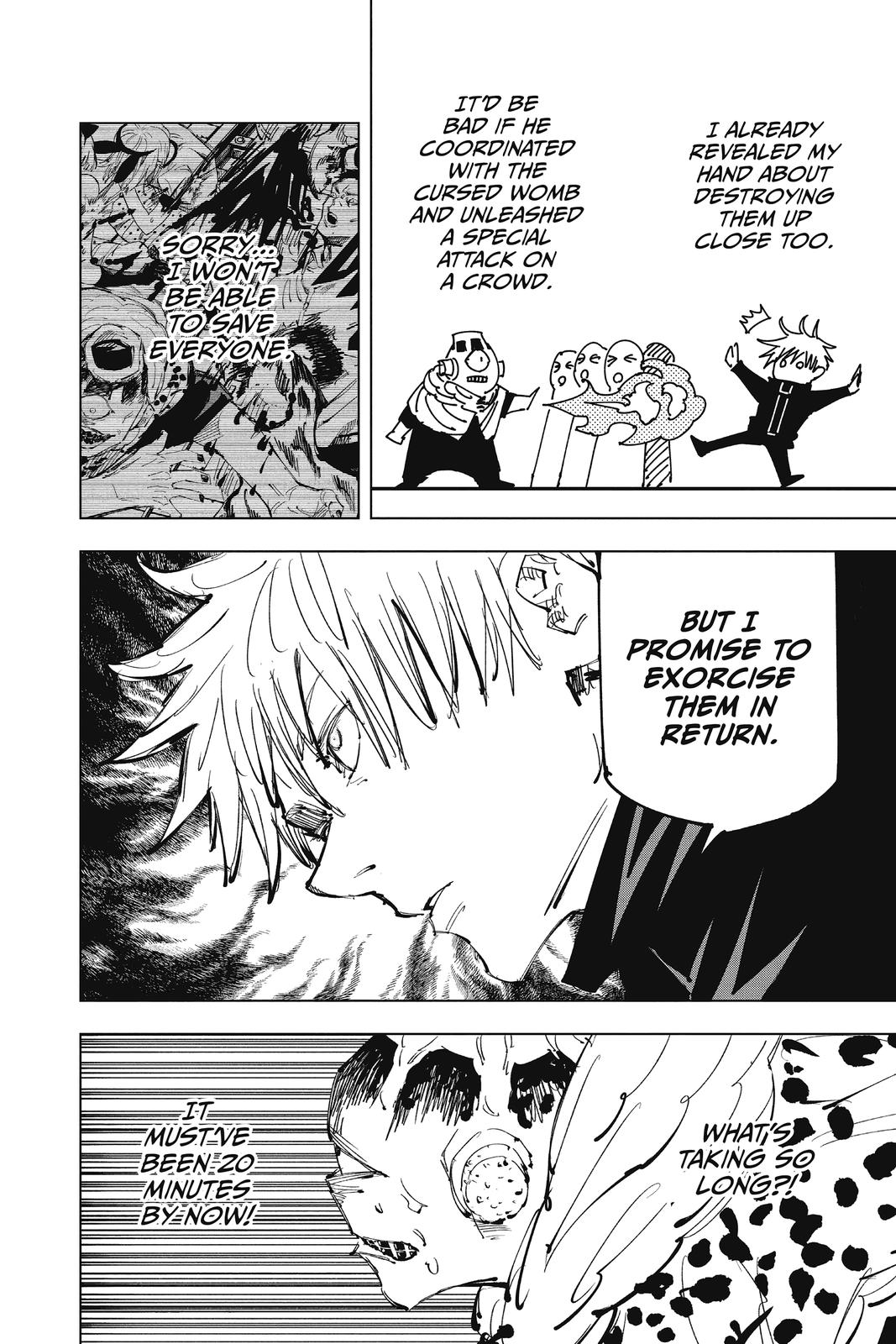 Jujutsu Kaisen Chapter 88 page 6 - Chapter 88: The Shibuya Incident, Part 6