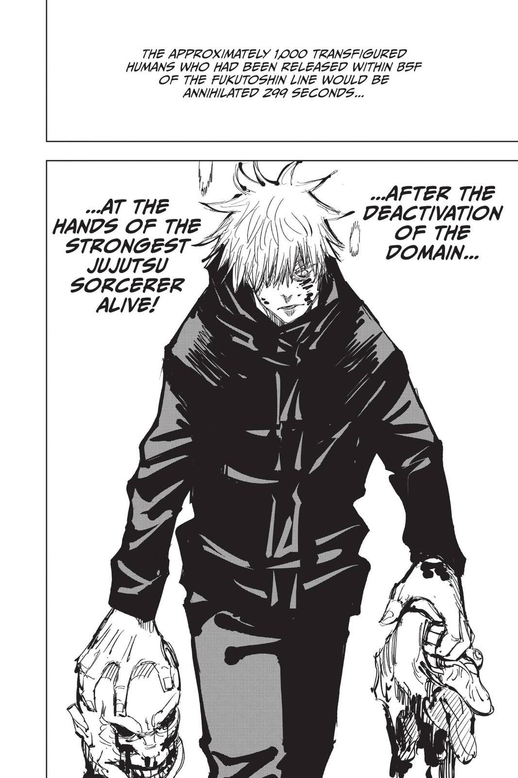 Jujutsu Kaisen Chapter 89 page 22 - Chapter 89: The Shibuya Incident, Part 7