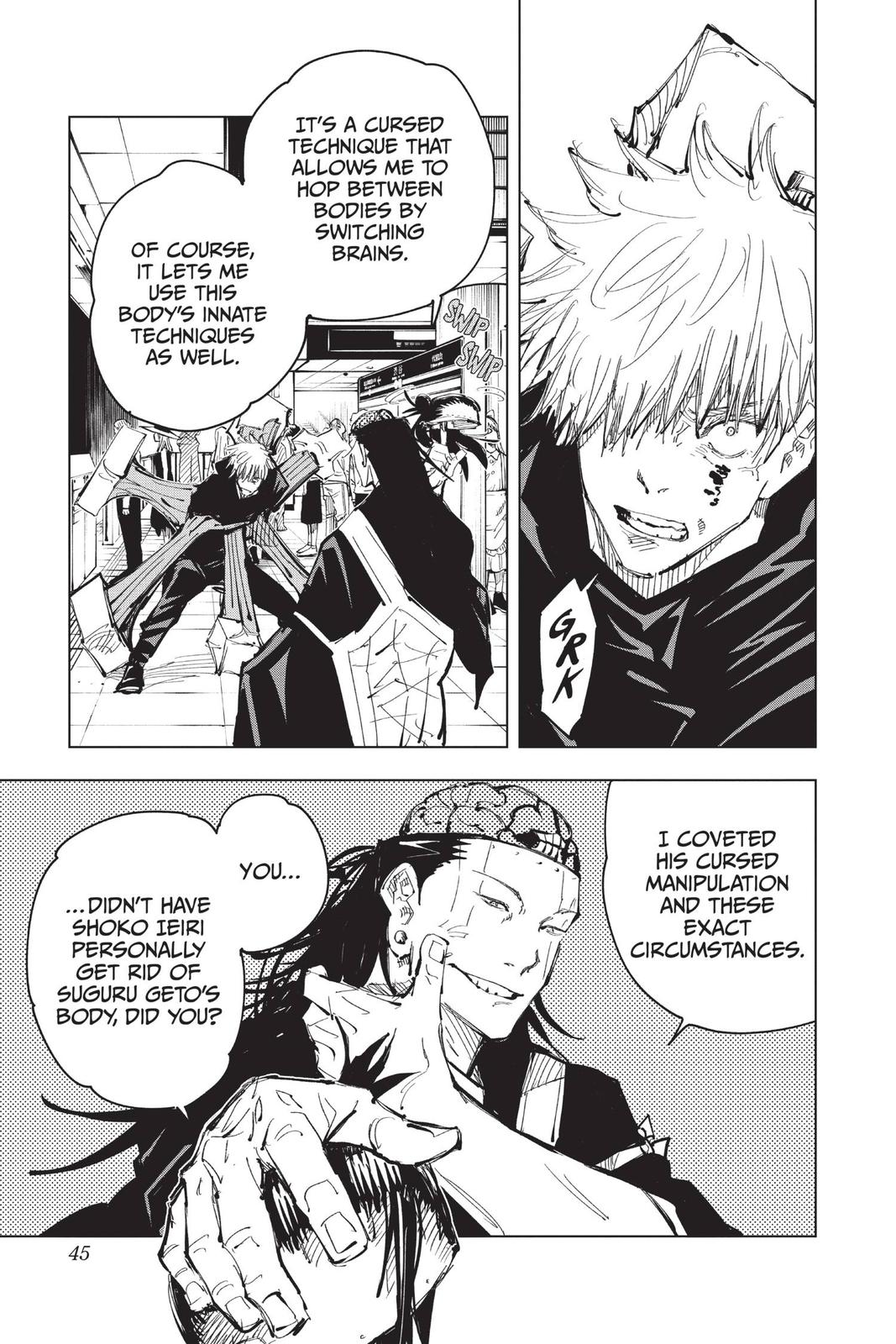 Jujutsu Kaisen Chapter 90 page 16 - Chapter 90: The Shibuya Incident, Part 8